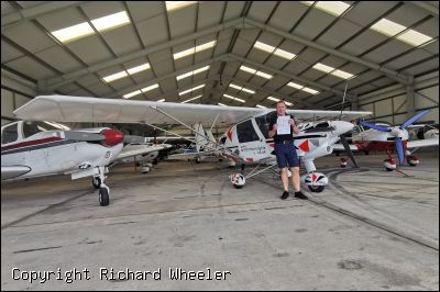 Peter Tierney passes his NPPL and Microlight Class Rating and receives his licence within 14 days! - Click to view high resolution version