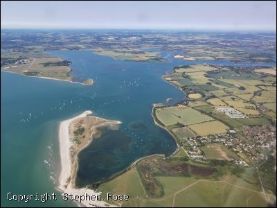Gorgeous south coast scenery seen from the air in a C42A. - Click to view high resolution version