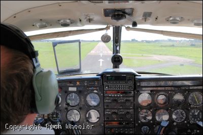 PA-27 G-BCCE Deauville to Shoreham - Click to view high resolution version